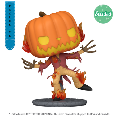 Funko Pop The Nightmare Before Christmas Pumpkin King 30th Anniv. US Exclusive Scented Pop! Vinyl [RS]