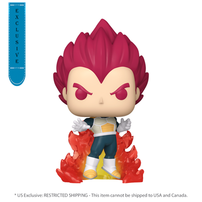 Funko Pop Dragon Ball Super: Broly Super Saiyan God Vegeta (with chase) US Exclusive Pop! Vinyl [RS]