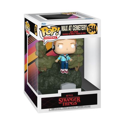 Funko Pop Stranger Things Max at Cemetery Pop! Moment