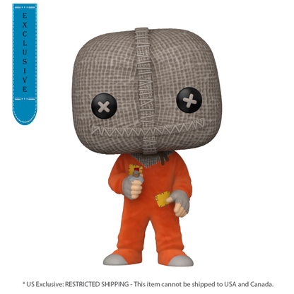 Funko Pop Trick 'r Treat Sam with raz'r US Exclusive Flocked Pop! Vinyl [RS]