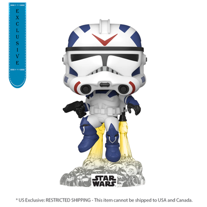 Funko Pop Star Wars: Battlefront II Jet Trooper US Exclusive Pop! [RS]