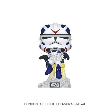 Funko Pop Star Wars: Battlefront II Jet Trooper US Exclusive Pop! [RS]