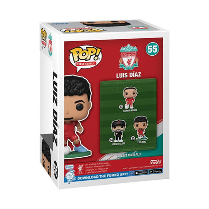 Funko Pop Football: Liverpool FC Luis Diaz Pop! Vinyl
