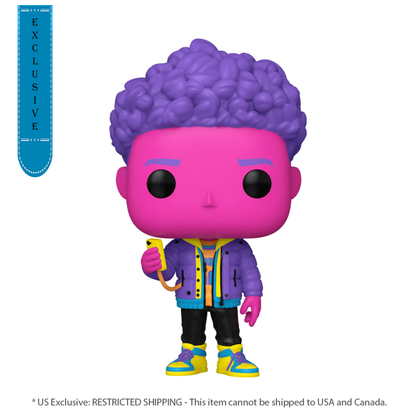 Funko Pop Spider Man: Across the Spider Verse Miles Morales US Exclusive Blacklight Pop! Vinyl [RS]