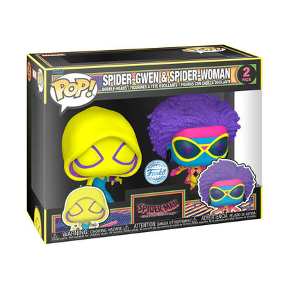 Funko Pop Spider Man: Across the Spider Verse Spider Gwen & Spider Woman US Exc BKLT Pop! 2 Pack [RS]