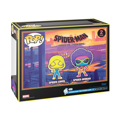 Funko Pop Spider Man: Across the Spider Verse Spider Gwen & Spider Woman US Exc BKLT Pop! 2 Pack [RS]