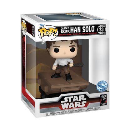 Funko Pop Star Wars: Return of the Jedi Han Solo US Exclusive Build A Scene Pop! Deluxe [RS]