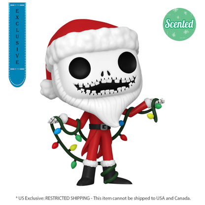 Funko Pop The Nightmare Before Christmas 30th Anniversary Santa Jack US Exclusive Scented Pop! Vinyl [RS