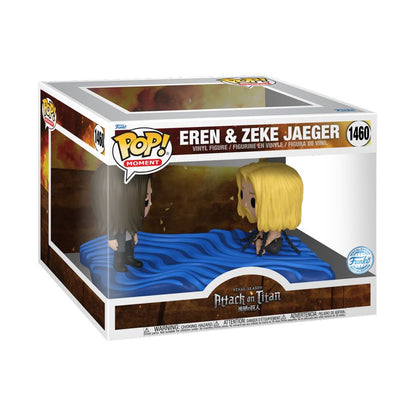 Funko Pop Attack on Titan Eren & Zeke US Exclusive Pop! Moment [RS]