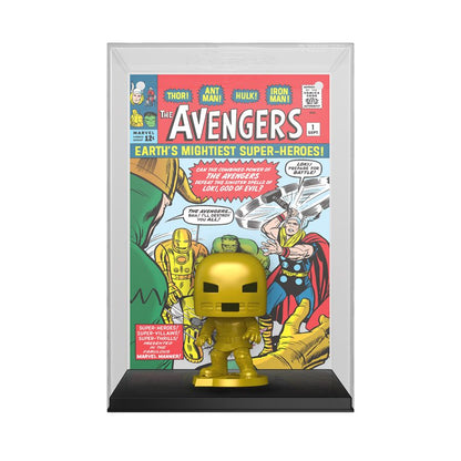 Funko Pop Marvel Comics Avengers #1 US Exclusive Pop! Comic Cover [RS]