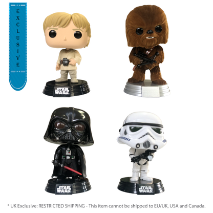 Funko Pop Star Wars New Classics UK Exclusive Pop! Vinyl 4 Pack [RS]