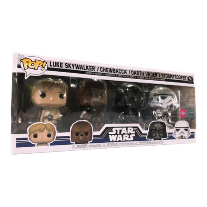 Funko Pop Star Wars New Classics UK Exclusive Pop! Vinyl 4 Pack [RS]