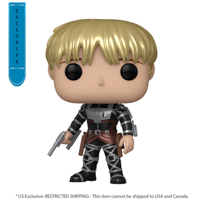 Funko Pop Attack on Titan Armin Arlert US Exclusive Metallic Pop! Vinyl [RS]
