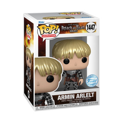 Funko Pop Attack on Titan Armin Arlert US Exclusive Metallic Pop! Vinyl [RS]
