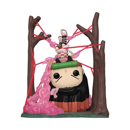 Funko Pop Demon Slayer Nezuko in Web US Exclusive Glow Pop! Deluxe [RS]