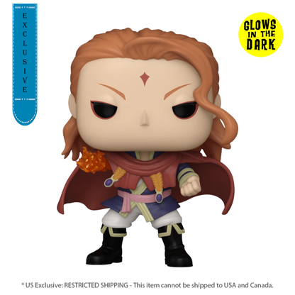Funko Pop Black Clover Fuegoleon US Exclusive Glow Pop! Vinyl [RS]