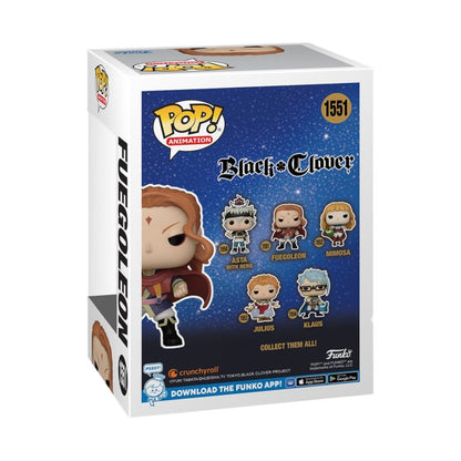 Funko Pop Black Clover Fuegoleon US Exclusive Glow Pop! Vinyl [RS]