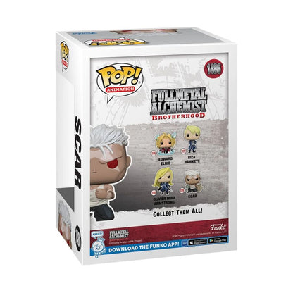 Funko Pop Fullmetal Alchemist: Brotherhood Scar US Exclusive Glow Pop! Vinyl [RS]