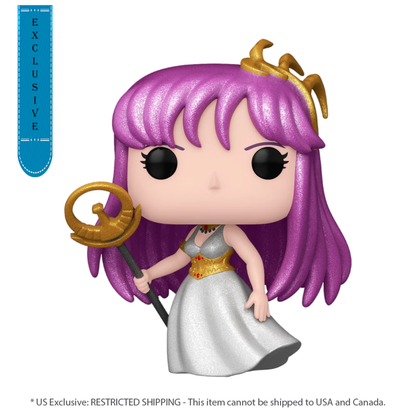 Funko Pop Saint Seiya Saori Kido (Athena) US Exclusive Diamond Glitter Pop! Vinyl [RS]
