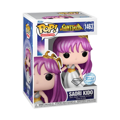 Funko Pop Saint Seiya Saori Kido (Athena) US Exclusive Diamond Glitter Pop! Vinyl [RS]