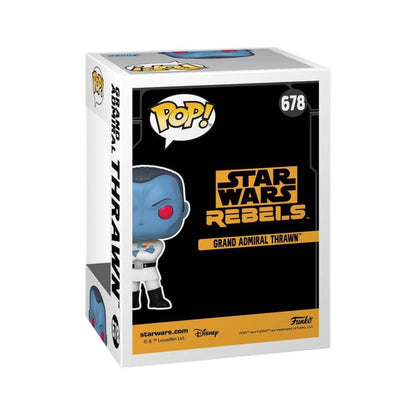 Funko Pop Star Wars: Clone Wars 20th Anniverary Grand Admiral Thrawn US Exclusive Pop! Vinyl [RS]