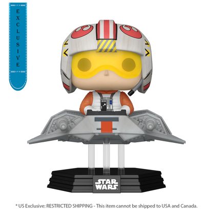 Funko Pop Star Wars Luke in T 47 Airspeeder US Exclusive Pop! Ride [RS]