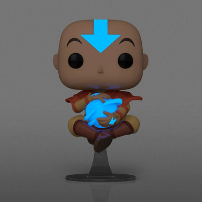 Funko Pop Avatar: The Last Airbender Aang (Floating) US Exclusive Glow Pop! Vinyl [RS]