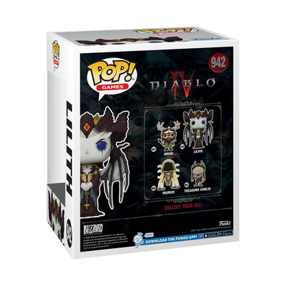 Funko Pop Diablo 4 Lilith US Exclusive Glow 6" Pop! Vinyl [RS]
