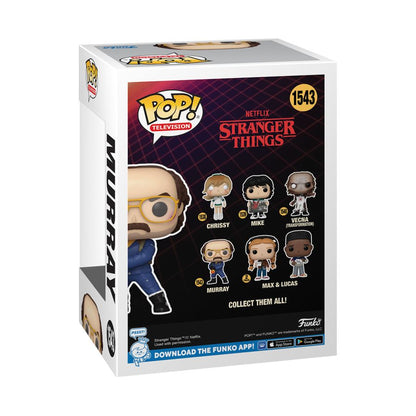 Funko Pop Stranger Things Murray Bauman with Flamethrower Pop! Vinyl