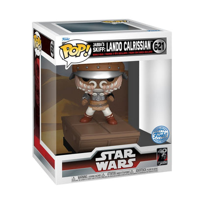 Funko Pop Star Wars: Return of the Jedi Lando Calrissian US Exclusive Build A Scene Pop! Deluxe [RS]