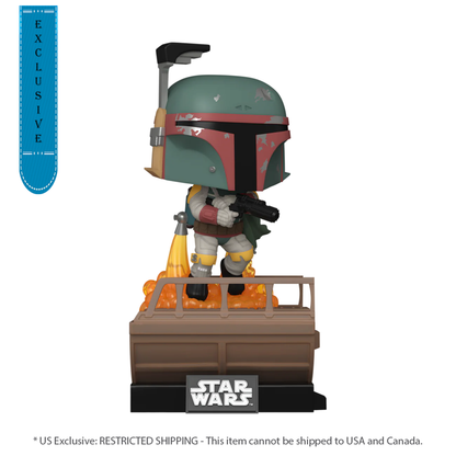 Funko Pop Star Wars: Return of the Jedi Boba Fett US Exclusive Build A Scene Pop! Deluxe [RS]