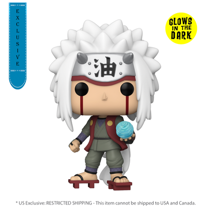 Funko Pop Naruto Jiraiya with Rasengan US Exclusive Glow Pop! Vinyl [RS]