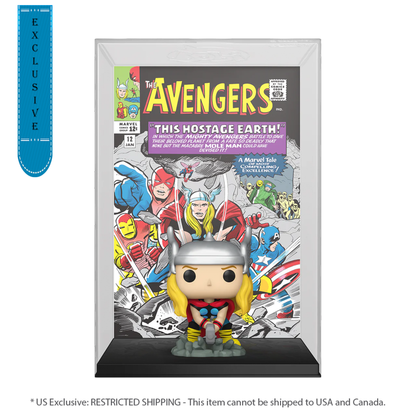 Funko Pop Marvel Comics Avengers #12 US Exclusive Pop! Comic Cover [RS]