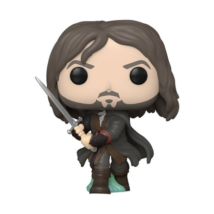 Funko Pop The Lord of the Rings Aragorn US Exclusive Glow Pop! Vinyl [RS]
