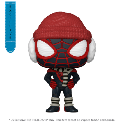 Funko Pop Spider Man: Miles Morales Winter Miles Pop! Vinyl [RS]