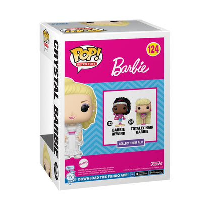 Funko Pop Barbie: 65th Anniversary Crystal Barbie Pop! Vinyl