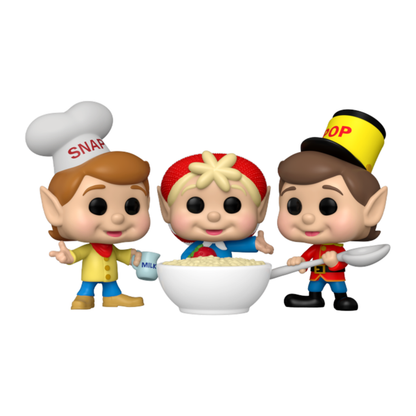 Funko Pop Ad Icons: Kelloggs Snap, Crackle & Pop Pop! Moment