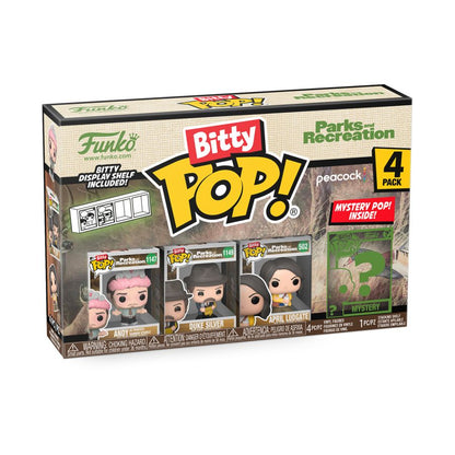 Funko Pop Parks & Recreation Andy Bitty Pop! 4 Pack