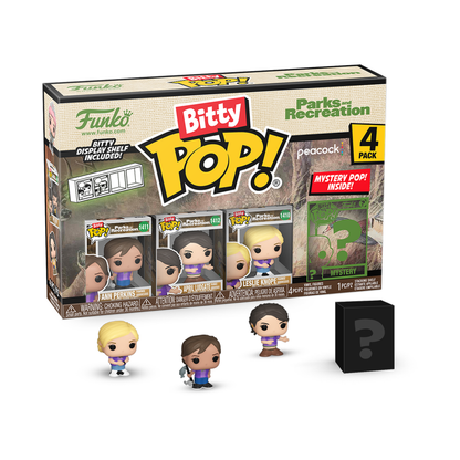 Funko Pop Parks & Recreation Goddess Bitty Pop! 4 Pack