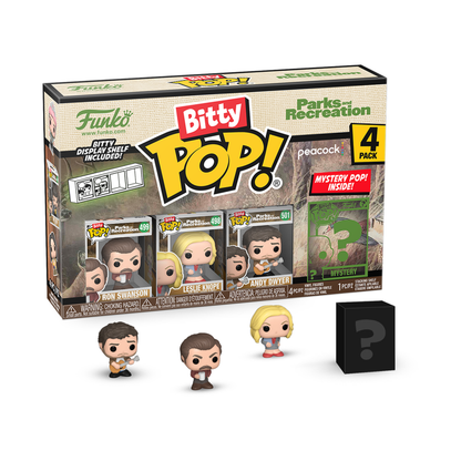 Funko Pop Parks & Recreation Ron Bitty Pop! 4 Pack