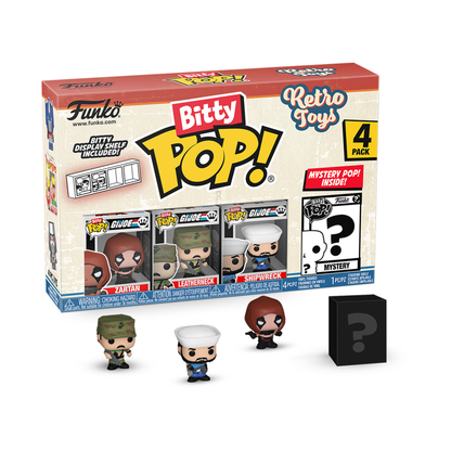 Funko Pop Retro Toys GI Joe Bitty Pop! 4 Pack