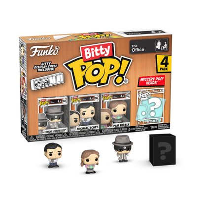 Funko Pop The Office Dwight the Strangler Bitty Pop! 4 Pack