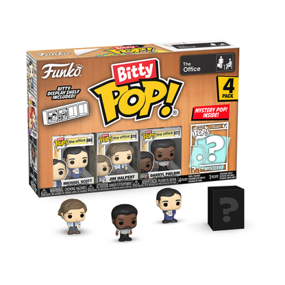 Funko Pop The Office Michael Scott Bitty Pop! 4 Pack