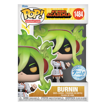 Funko Pop My Hero Academia Burnin (Moe Kamiji) (with Chase) US Exclusive Pop! Vinyl [RS]