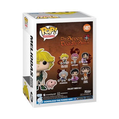 Funko Pop Seven Deadly Sins Meliodas (with Hawk) Pop! Vinyl