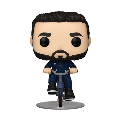 Funko Pop Ted Lasso Roy Kent on Bike Pop! Vinyl