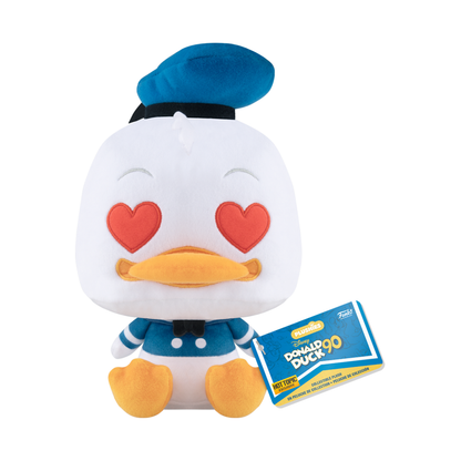 Funko Pop Donald Duck: 90th Anniversary Donald Duck (Heart Eyes) 7" Pop! Plush