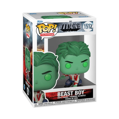 Funko Pop Titans (TV) Beast Boy Pop! Vinyl