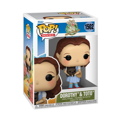 Funko Pop Wizard of Oz Dorothy with Toto Pop! Vinyl