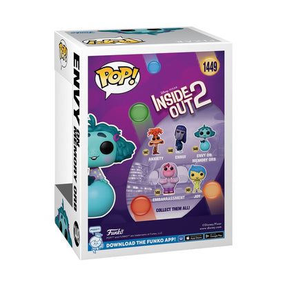 Funko Pop Inside Out 2 Envy on Memory Orb Pop! Vinyl